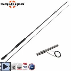 Canne Spinning Sakura Iconic RS ICRSS 742 M+ Banshee 2.25m 7-30g