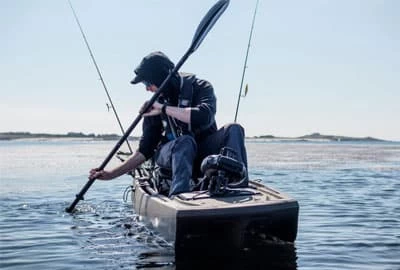 Kayak Point 65°N KingFisher Mer Solo Modulable Vert Armée 1 Place – Image 3