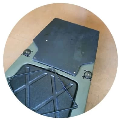 Kayak Point 65°N KingFisher Mer Solo Modulable Vert Armée 1 Place – Image 15