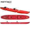 Kayak Point 65°N Falcon Duo Sit-On-Top Modulable Rouge 2 Places