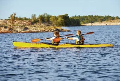 Kayak Point 65°N Mercury Solo Sit-On-Top Modulable Jaune 1 Place – Image 3