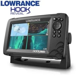 Sondeur GPS Lowrance Hook Reveal 7 Sonde TA TripleShot