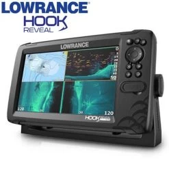 Sondeur GPS Lowrance Hook Reveal 9 Sonde TA TripleShot