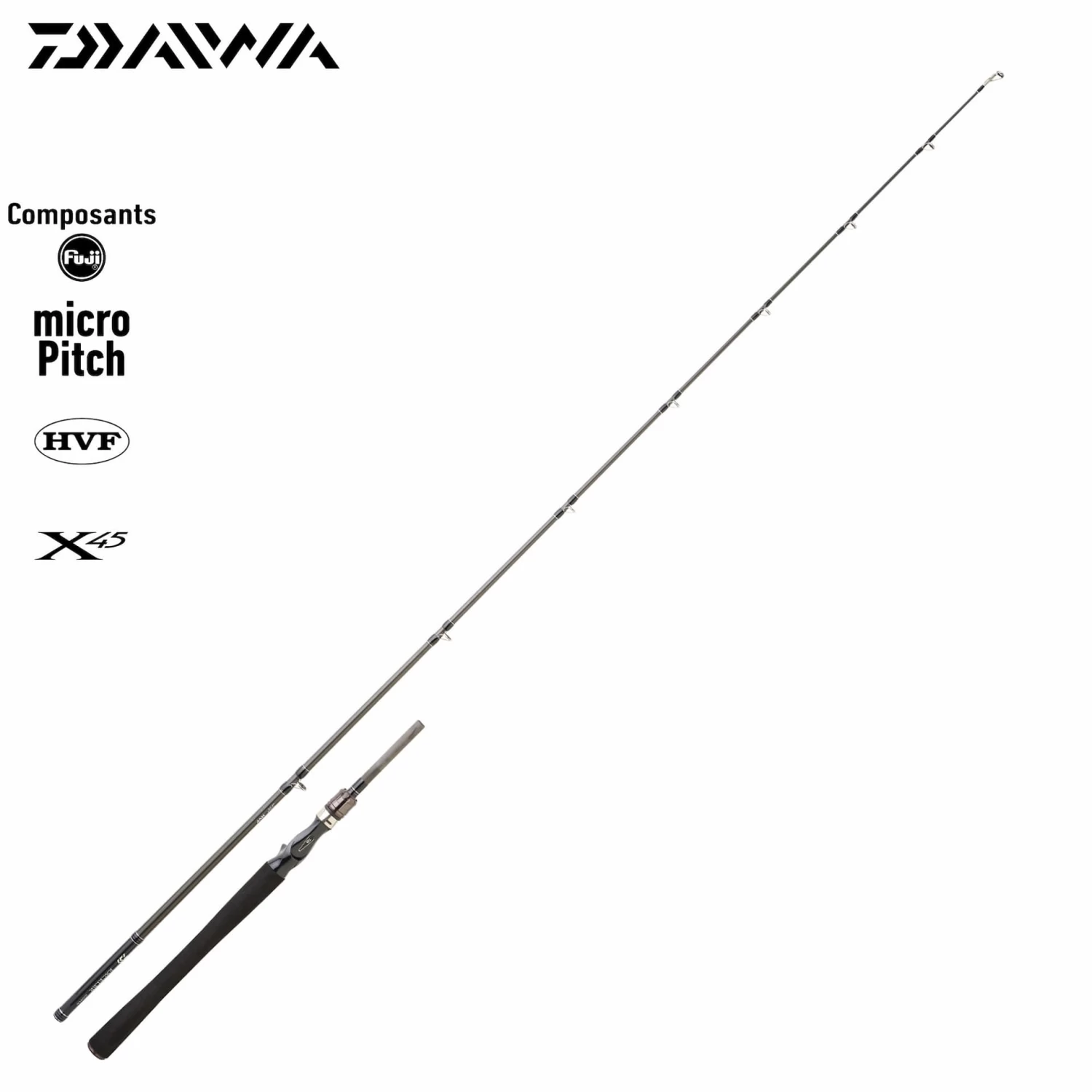 Canne Casting Daiwa Exceler 602 XXHFBOS 1.83m 60-120g