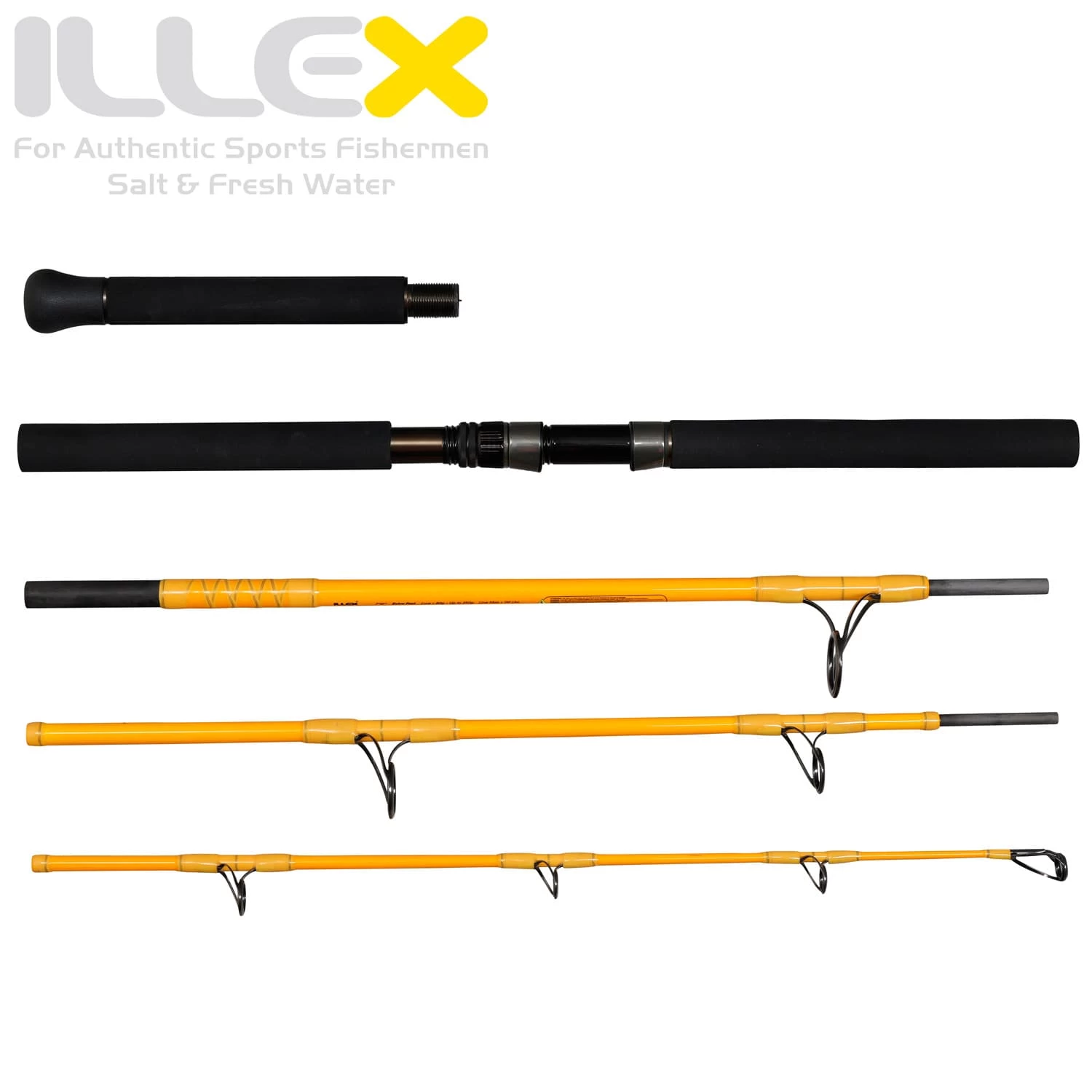 Canne Spinning Illex Element Rider S 2404 XH GT Expedition 4 Brins 2.40m 80-250g – Image 2